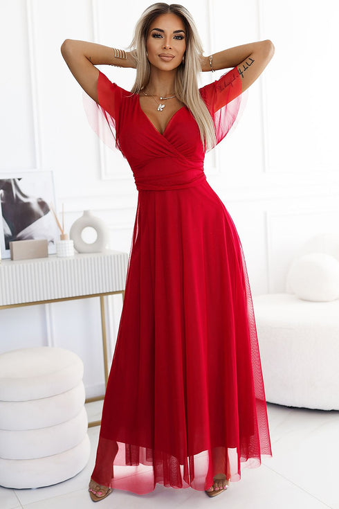 Robe longue model 213650 Numoco